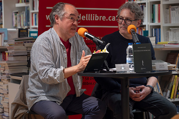 Presentació de «Les coses d'un home sol», de Josep Gerona, a Sabadell